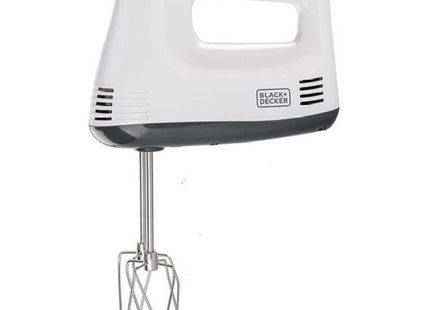 Black + Decker Hand Mixer 300 Watt White - M350 - SABER Center