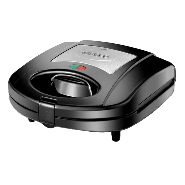 Black + Decker Sandwich Maker 780 Watt Black - TS2130-B5 - SABER Center