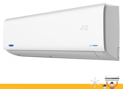 Carrier Split Air Conditioner, 5 horsepower Cooling and Heating, White - 42QHET36 - SABER Center