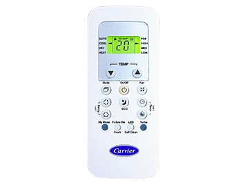 Carrier Split Air Conditioner, 5 horsepower Cooling and Heating, White - 42QHET36 - SABER Center