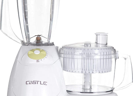 Castle Food Processor, 1000 Watt White - FP1037 - SABER Center