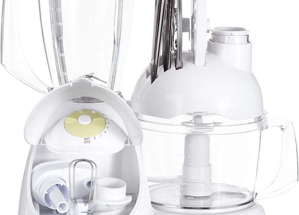 Castle Food Processor, 1000 Watt White - FP1037 - SABER Center