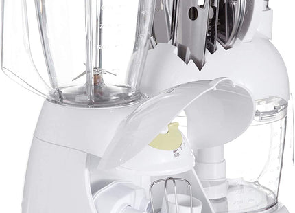 Castle Food Processor, 1000 Watt White - FP1037 - SABER Center