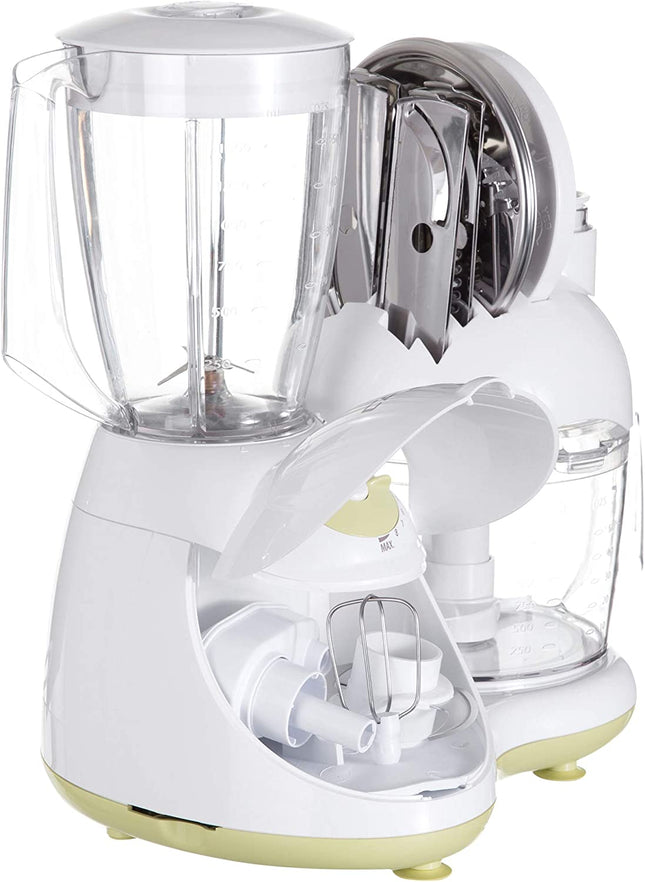 Castle Food Processor, 1000 Watt White - FP1037 - SABER Center