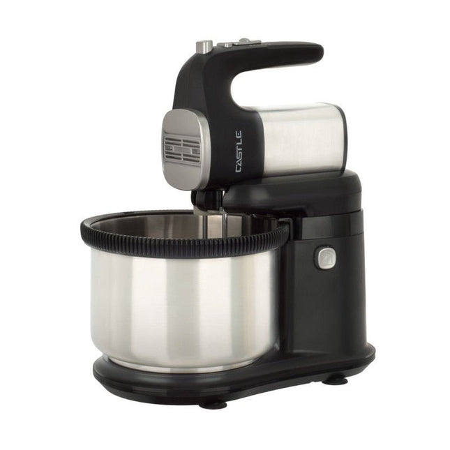 Castle Stand Mixer 4 Liter Black Silver - HMB7040R - SABER Center