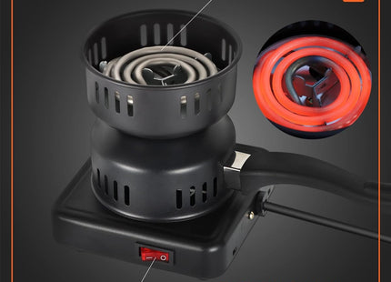 City Electric Charcoal Burner Black - HMA-1017 - SABER Center
