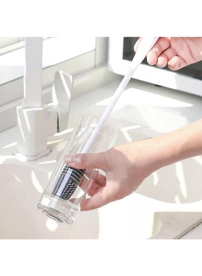 Silicone Basting Brush with Cup - SABER Center