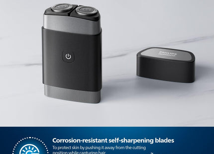 Philips Cordless Electric Shaver Wet & Dry Black - PQ888 - SABER Center