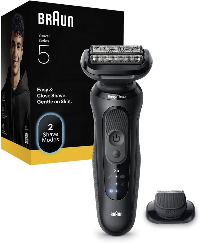 Braun Series 5 Electric Shaver Black - 52-N1200S - SABER Center