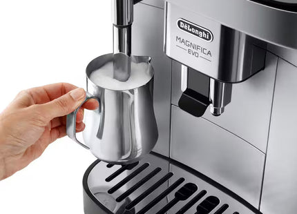 Delonghi Magnifica Evo Automatic Coffee Maker, 1.8 Liter 1450 Watt, Silver Black - ECAM290.31.SB - SABER Center
