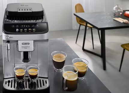 Delonghi Magnifica Evo Automatic Coffee Maker, 1.8 Liter 1450 Watt, Silver Black - ECAM290.31.SB - SABER Center