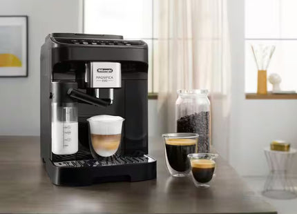 Delonghi Magnifica Evo Coffee Machine, 1.8 Liter 1450 Watt, Black - ECAM290.61.B - SABER Center