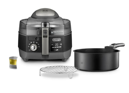 Delonghi Multifry Air Fryer, 1.7 kg, 2200 Watt Black - FH13961BK - SABER Center