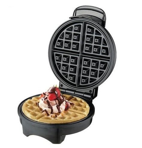 Dsp Waffle Maker 1000 Watt Silver - KC1208 - SABER Center