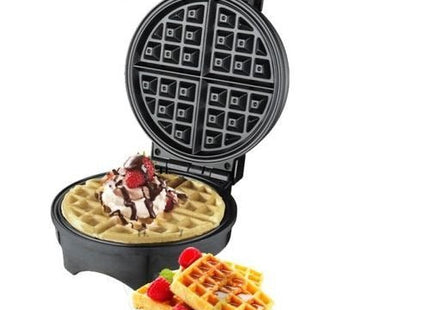 Dsp Waffle Maker 1000 Watt Silver - KC1208 - SABER Center