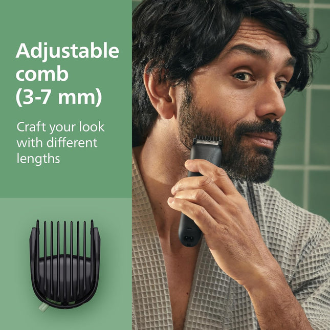 Philips Multigroom 3000 Series All-in-One Hair Trimmer, Black - MG3930/15 - SABER Center