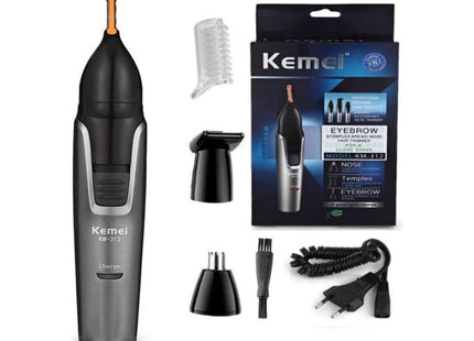 Kemei 3-in-1 Men's Body, Face & Nose Shaver - KM-312 - SABER Center
