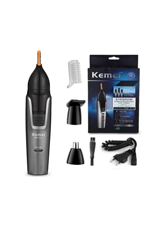 Kemei 3-in-1 Men's Body, Face & Nose Shaver - KM-312 - SABER Center