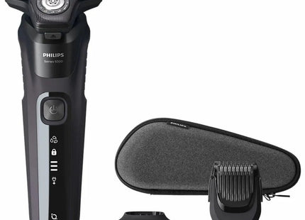 Philips Series 5000 Cordless Foil Shaver Wet & Dry Black - S5588/38 - SABER Center