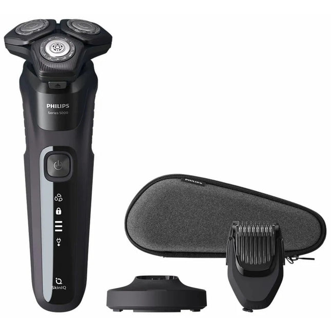 Philips Series 5000 Cordless Foil Shaver Wet & Dry Black - S5588/38 - SABER Center