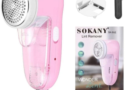 Sokany Lint Remover, Pink - SK-877 - SABER Center