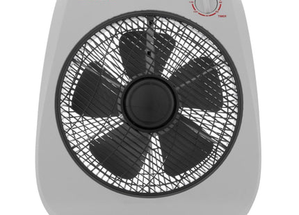 Fresh Boxer Box Fan, Gray - 500004571 - SABER Center