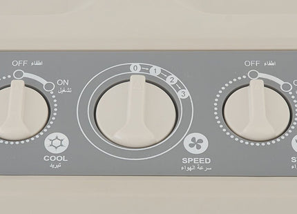Fresh Desert Air Cooler, 60 Liter, White Gray - FA-M60WG - SABER Center