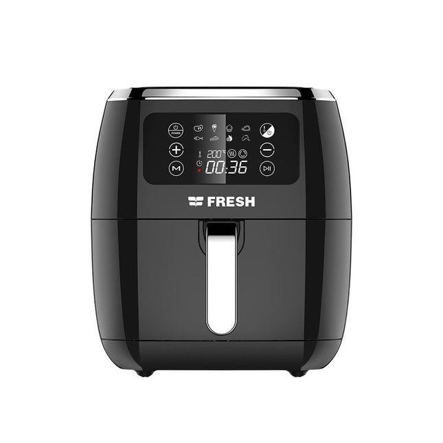 Fresh Digital Air Fryer, 7 Liter Black - AFF-1800B - SABER Center