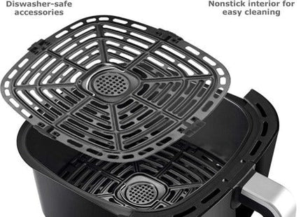 Fresh Digital Air Fryer, 7 Liter Black - AFF-1800B - SABER Center