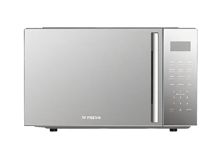 Fresh Digital Microwave with Grill, 25 Liter 850 Watt, Silver - FMW-25KCG-SW-500020540 - SABER Center