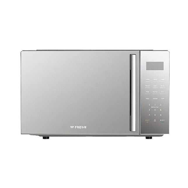 Fresh Digital Microwave with Grill, 25 Liter 850 Watt, Silver - FMW-25KCG-SW-500020540 - SABER Center