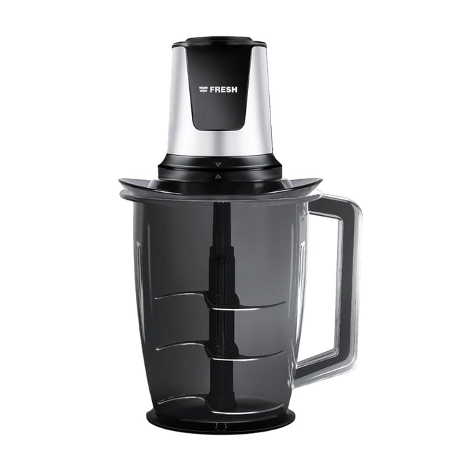 Fresh Electric Chopper 2 Liter, 700 Watt Black - CH-700 - SABER Center