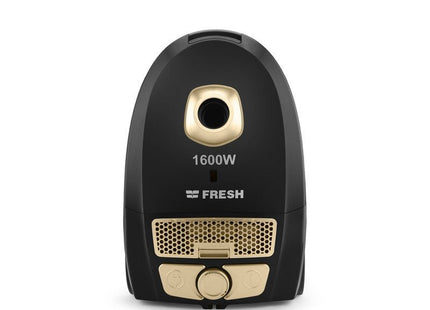 Fresh Faster Bagged Canister Vacuum Cleaner Black Gold - SABER Center