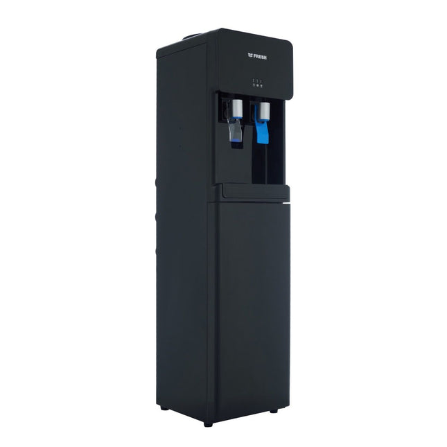Fresh FW-17VFBN Cold & Normal Top Loading Water Dispenser, 2 Tabs Black - SABER Center