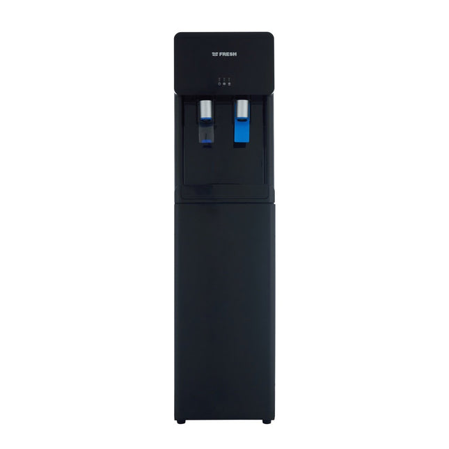 Fresh FW-17VFBN Cold & Normal Top Loading Water Dispenser, 2 Tabs Black - SABER Center