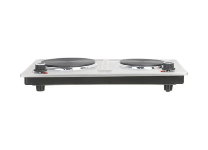 Fresh Hot Plate, 2 Plates Burners, 2800 Watt Black - 500013424 - SABER Center