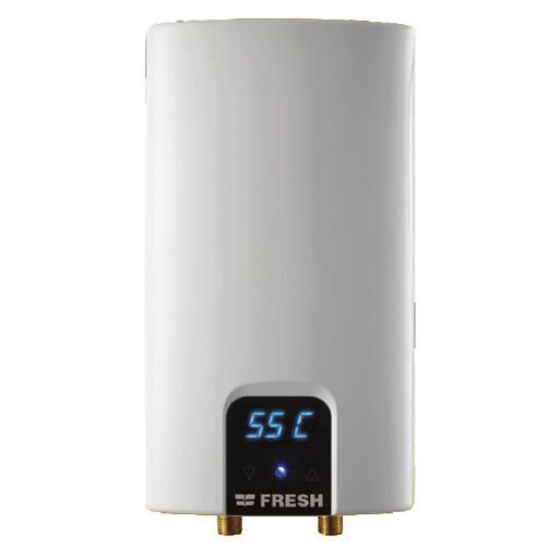 Fresh Instant Water Heater, 11 Kilowatt White - SABER Center