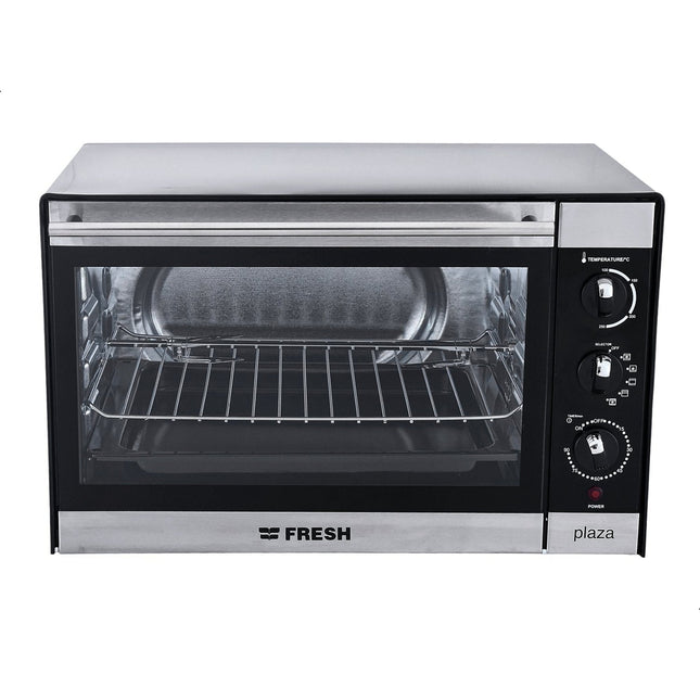 Fresh Oven with Grill, 48 Liter 2000 Watt, Black Silver - FR-48-6450 - SABER Center