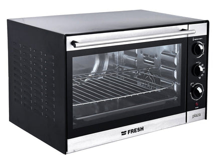 Fresh Oven with Grill, 48 Liter 2000 Watt, Black Silver - FR-48-6450 - SABER Center