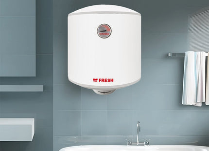 Fresh Relax Electric Water Heater, 30 Liter White - SABER Center