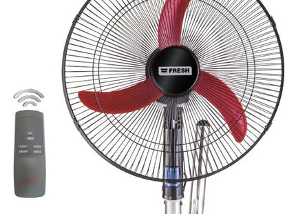 Fresh Shabah Wall Fan, Red - SABER Center
