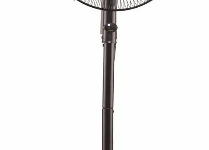 Fresh Stand Fan, 18 Inch, Black Red - SABER Center
