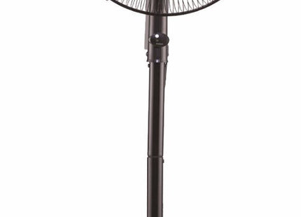 Fresh Stand Fan, 18 Inch, Black Red - SABER Center