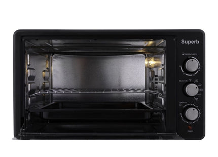 Fresh Super Oven with Grill, 48 Liter, Black - FR-4803RCL - SABER Center