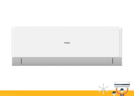 Haier Smart Split Air Conditioner, 3 horsepower Only Cooling, White - HSU24KCROCC - SABER Center