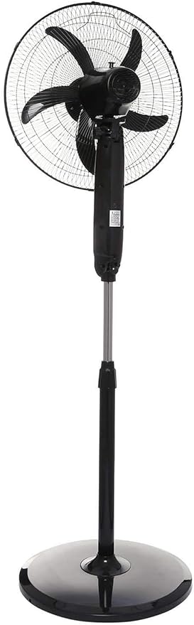 Ihome Stand Fan, 18 Inch, Black - IH518 - SABER Center