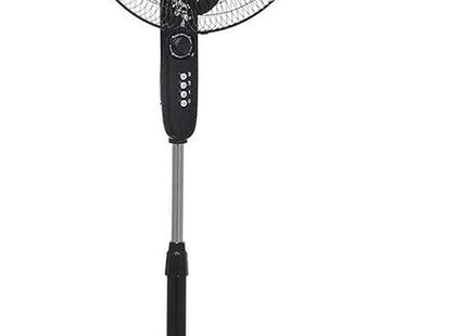 Ihome Stand Fan, 18 Inch, Black - IH518 - SABER Center