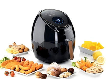 Kenwood Air Fryer, 5.5 Liter, 1800 Watt Black - HFP50 - SABER Center
