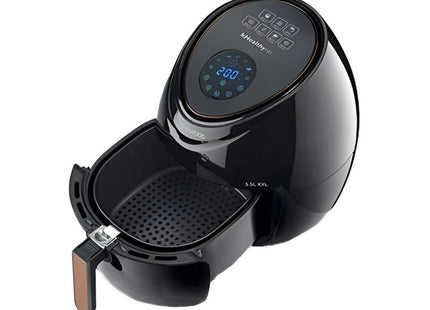 Kenwood Air Fryer, 5.5 Liter, 1800 Watt Black - HFP50 - SABER Center