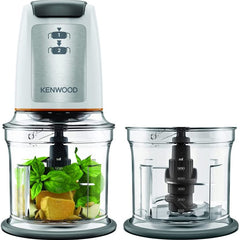 Kenwood Electric Chopper, 500 Watt White Silver - CHP61.2WH - SABER Center